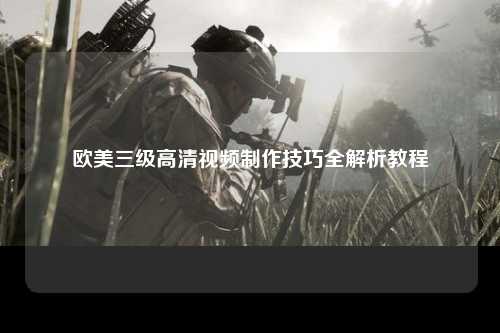 欧美三级高清视频制作技巧全解析教程