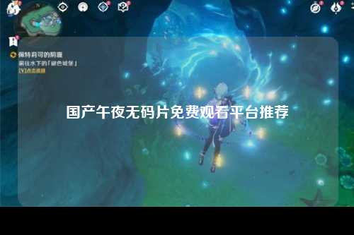 国产午夜无码片免费观看平台推荐