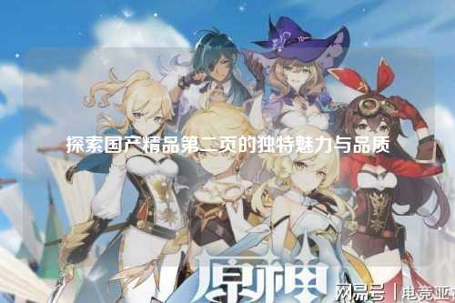 探索国产精品第二页的独特魅力与品质