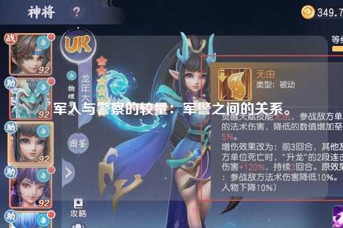 军人与警察的较量：军警之间的关系。